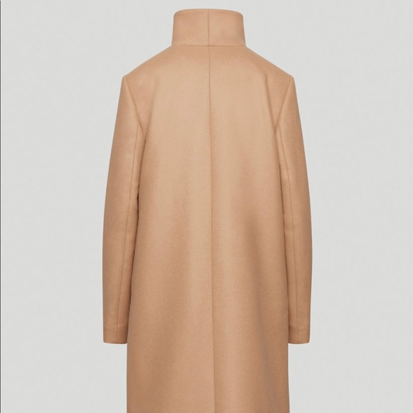 SOLD Aritzia Long Cocoon Coat - Picture 2 of 8